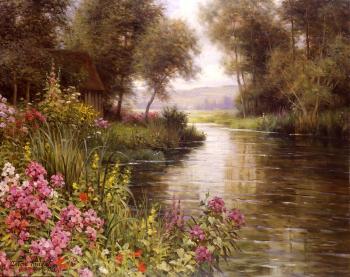 Louis Aston Knight : Flower by the Edge of the River